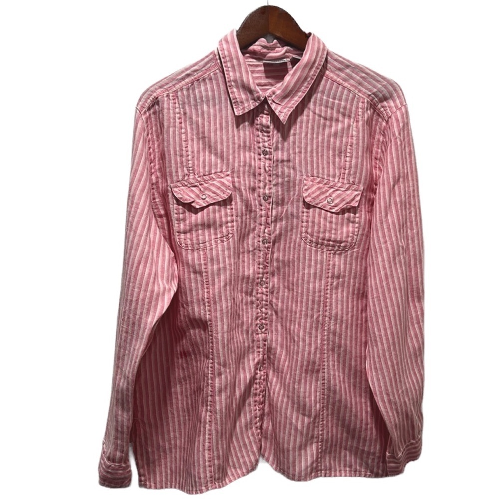 🌺Chicos  pink long sleeve size 3 GUC…